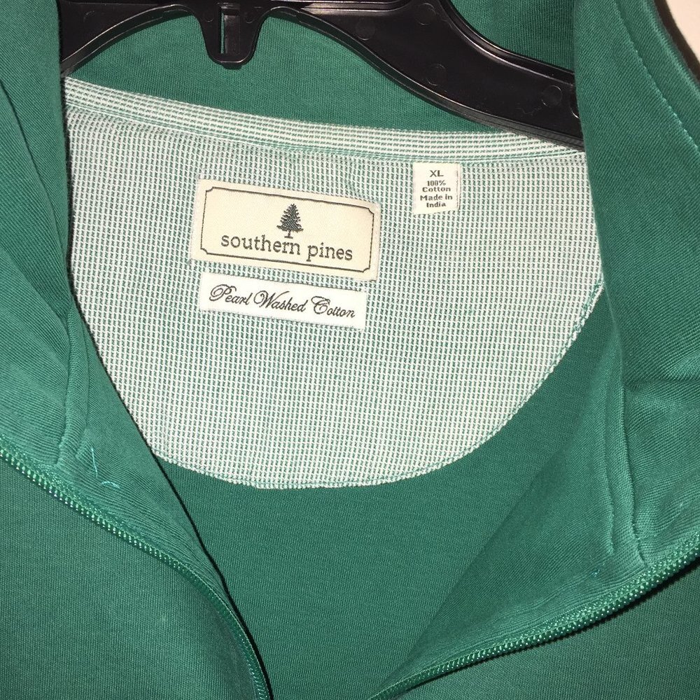 NWOT southern pines XL pullover zip front - Picture 3 of 4